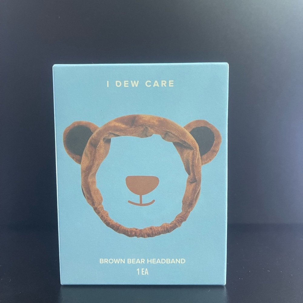 Brown Bear Hair Accessory Headband